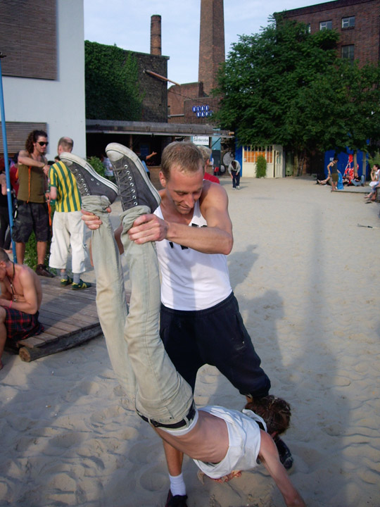 getting mugged Berlin style