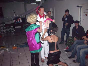 Satanic presentation @ 666 party