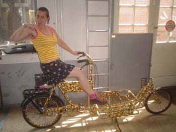 Psykat on a long bike in Extrapool, Nijmegen