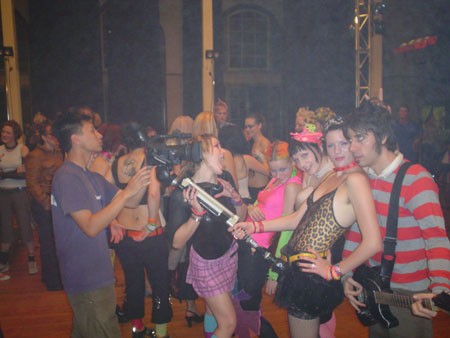 nina filming