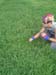 axel and grass