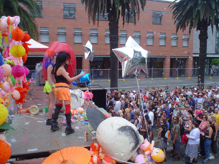 on top of Big Day Out Installation Sydney
