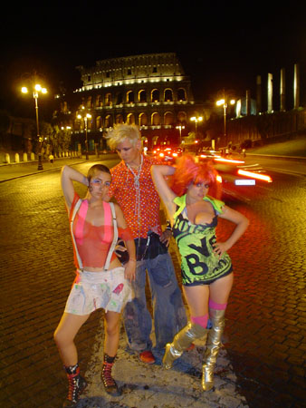 team plastique double pose