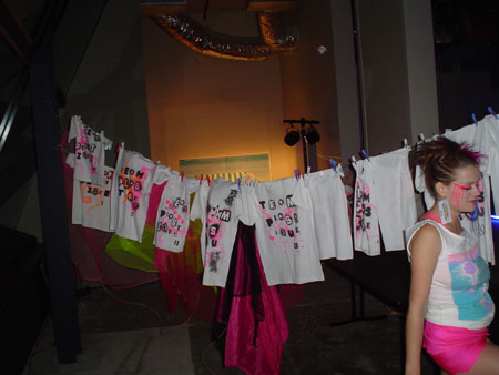 legs and clothes line