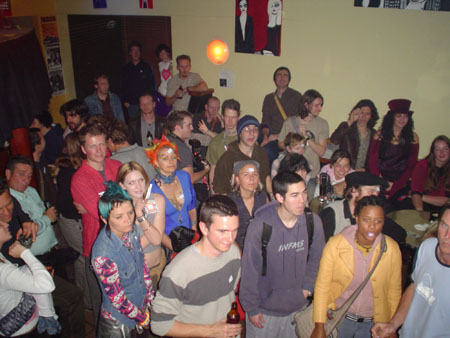 rics cafe audience looks on