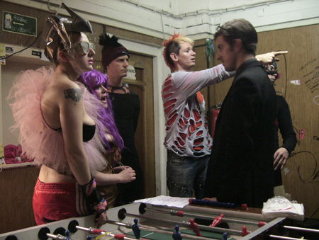 before the show